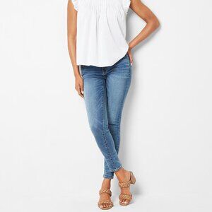 New St. John's Bay Pull-On Jeggings Blue US Size 18P